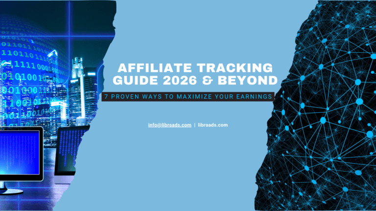 Affiliate tracking dashboard showing conversion analytics, UTM parameters, attribution models, and marketing performance metrics for affiliate marketers.