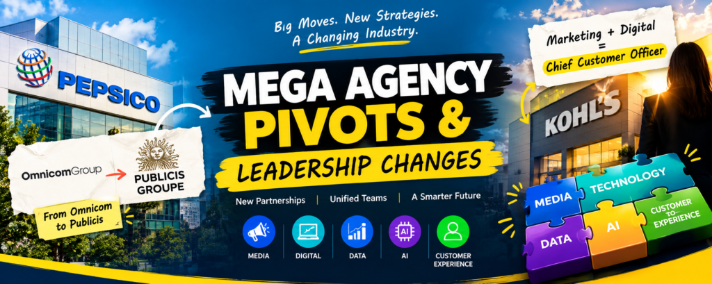 Marketing Leadership Changes: PepsiCo, Publicis & Kohl's